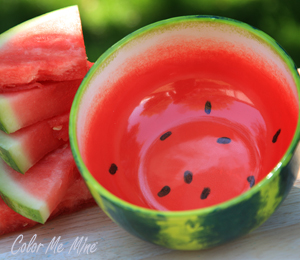 Winter Garden Watermelon Bowl