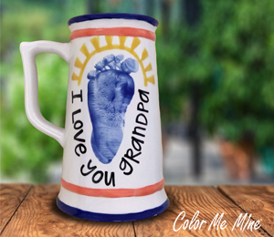 Winter Garden Sunshine Stein