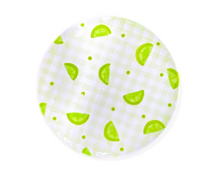 Winter Garden Lime Plate