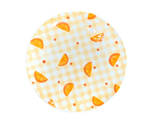 Winter Garden Oranges Plate