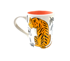 Winter Garden Tiger Mug