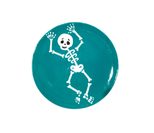 Winter Garden Jumping Skeleton Plate