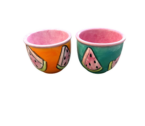 Winter Garden Melon Bowls