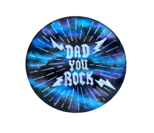 Winter Garden Dad Plate