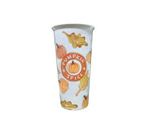 Winter Garden Pumpkin Travel Mug