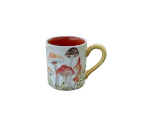 Winter Garden Mushrooms Mug