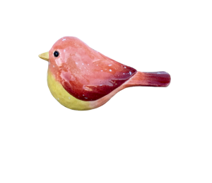 Winter Garden Bird Orange