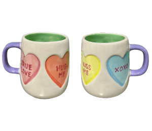 Winter Garden Heart Mug