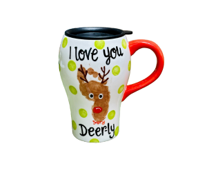 Winter Garden Deer-ly Mug