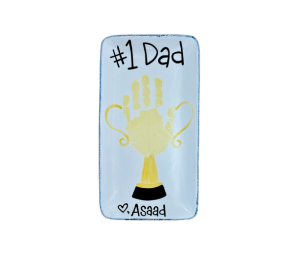 Winter Garden Number One Dad Plate