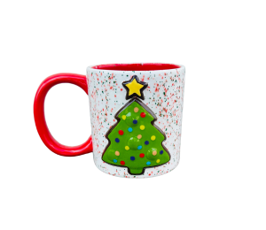 Winter Garden Snack Cake Mug