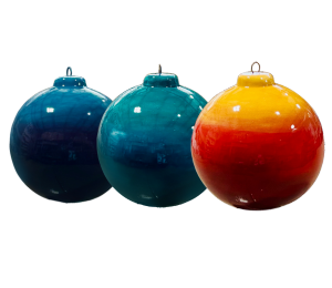 Winter Garden Jewel Toned Ombre Ornament