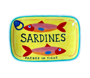Winter Garden Sardines Appetizer Plate