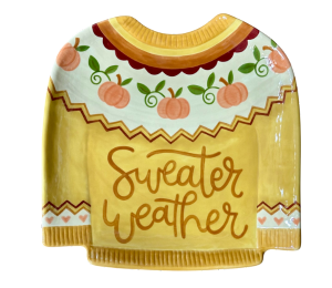 Winter Garden Sweater Weather Plate