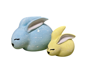 Winter Garden Fern & Sprout Bunnies
