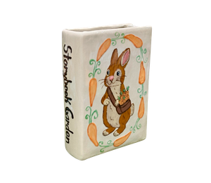 Winter Garden Storybook Vase